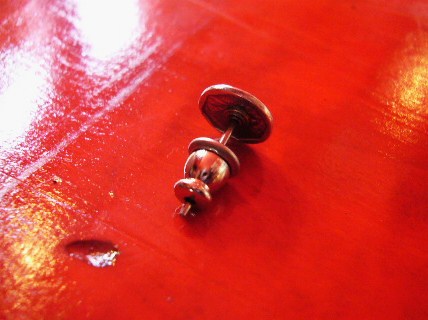画像: ａｍｐ ｊａｐａｎ "PRAY" medaille miraculuse pierced earring