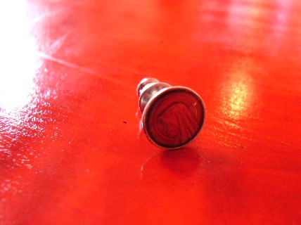画像1: ａｍｐ ｊａｐａｎ "PRAY" medaille miraculuse pierced earring