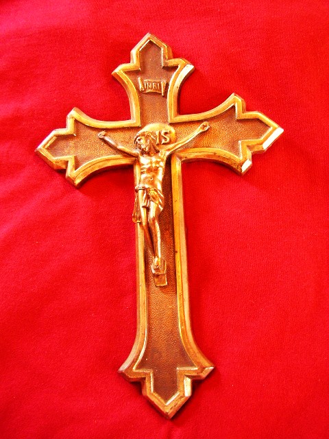 画像1: Europe　antique　cross　